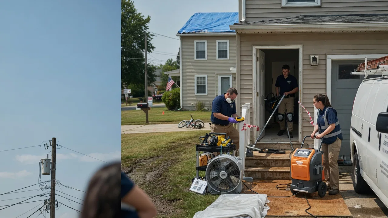 Water Damage Repair in Santa Fe, MO near me